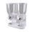 Cereal Dispenser ABS Dual Containers Airtight 2
