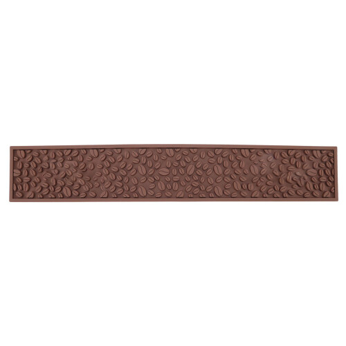 Coffee Bar Mat PVC Silicone Non Slip Rectangular