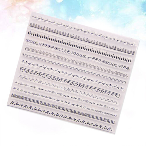 Multi Kleur Silicone Stempels Perfect Voor Scrapbooking 1