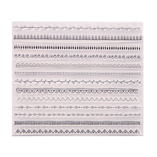 Multi Kleur Silicone Stempels Perfect Voor Scrapbooking