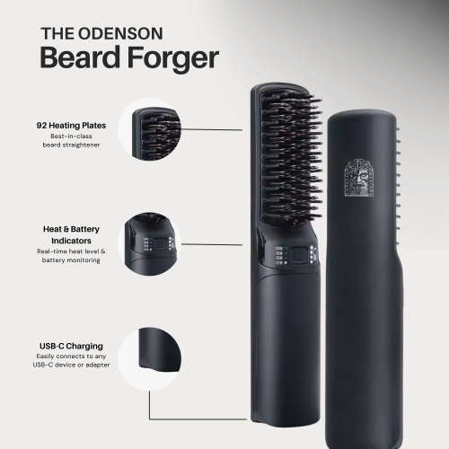 Odenson Beard Forger - Beard Straightener for men 1