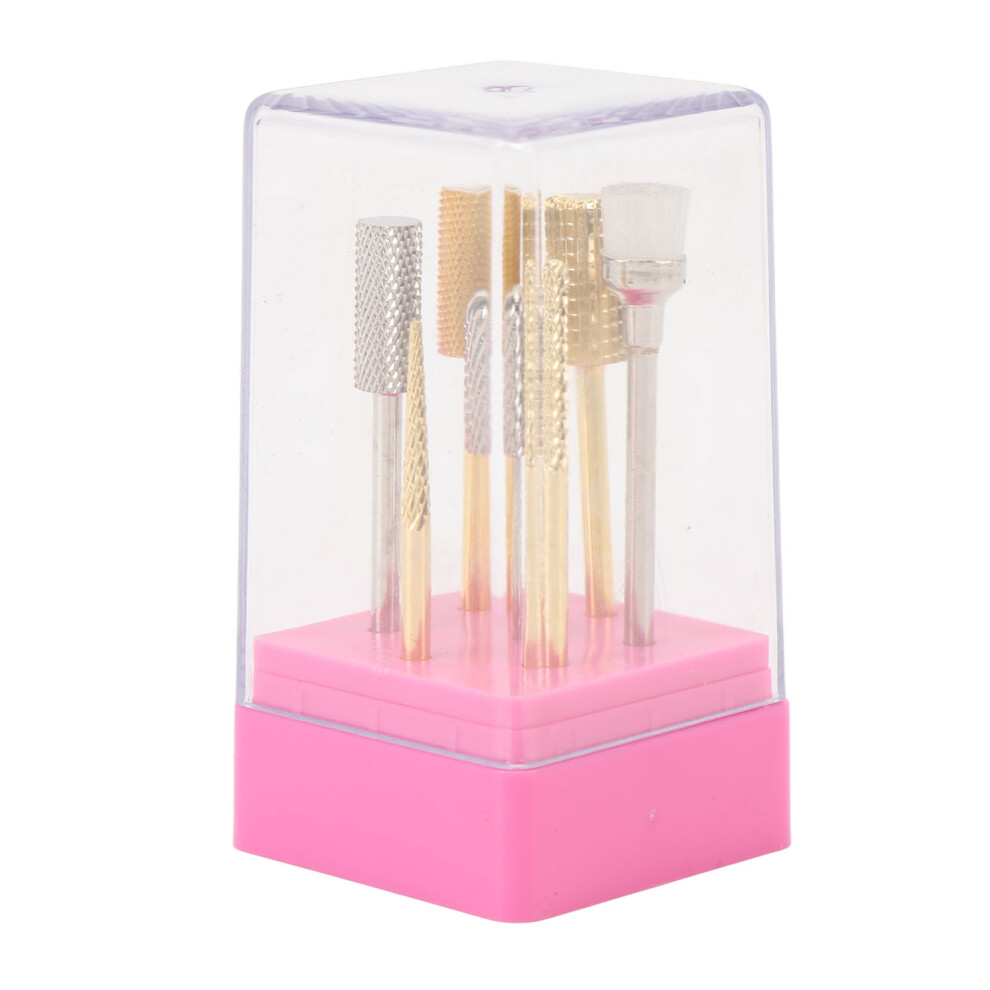 7pcs Nail Drill Bits Sets Polish Removal Nail