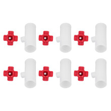 Automatische Hähnchen-Tränke für 20 Sets G3/4 mit T-Verbinder für Wachteln und Tauben