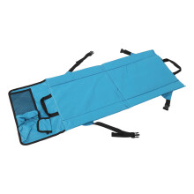 Tragbarer Tribünensitz mit Tasche, Blau, 41x41cm