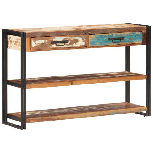 VidaXL Sideboard 120x30x75 cm Solid Reclaimed Wood