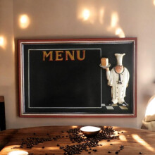 60X40CM CHEF MENU BLACKBOARD
