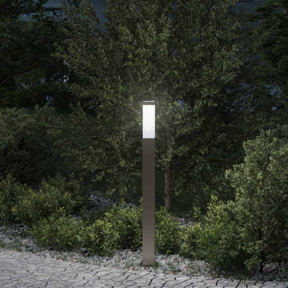 Vidaxl Bollard 80 Cm Stainless Steel Ip44 Light