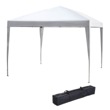 3 x 3m Garden Pop Up Gazebo Marquee Party Tent Wedding Canopy White