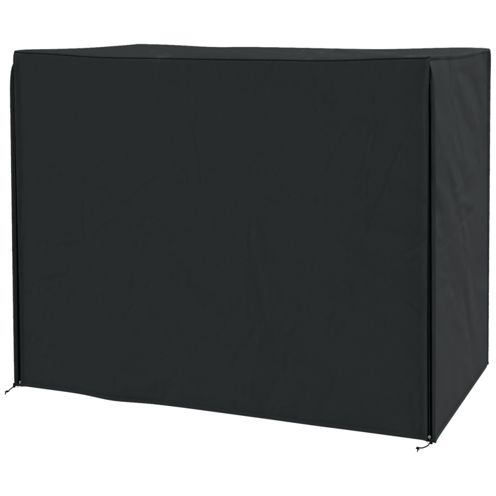 Outsunny 3 Seater Garden Swing Cover, Windproof And Anti-Uv, 220 X 125 X 172Cm