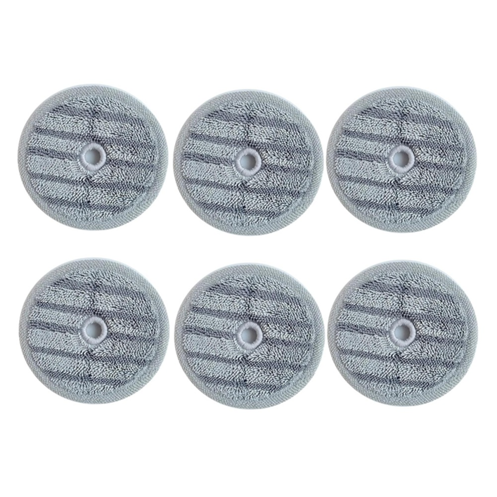 Microfiber Mop Pads for A9 Steam Mop Mop Pads Replacement 6PCS-image-OPC-PJYP72B-NEW