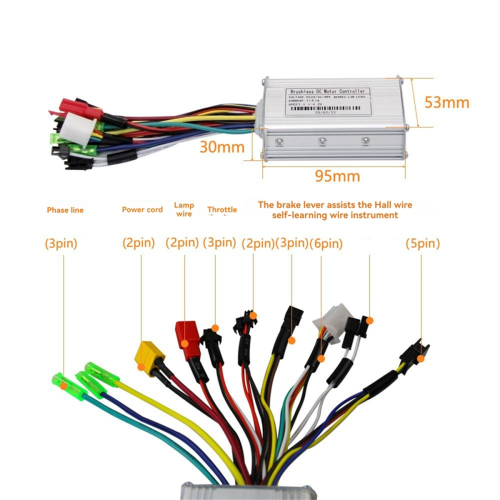 Κιτ LCD S861 με ελεγκτή κίνησης κινητήρα χωρίς ψήκτρες 36V 48V 250W 350W 1