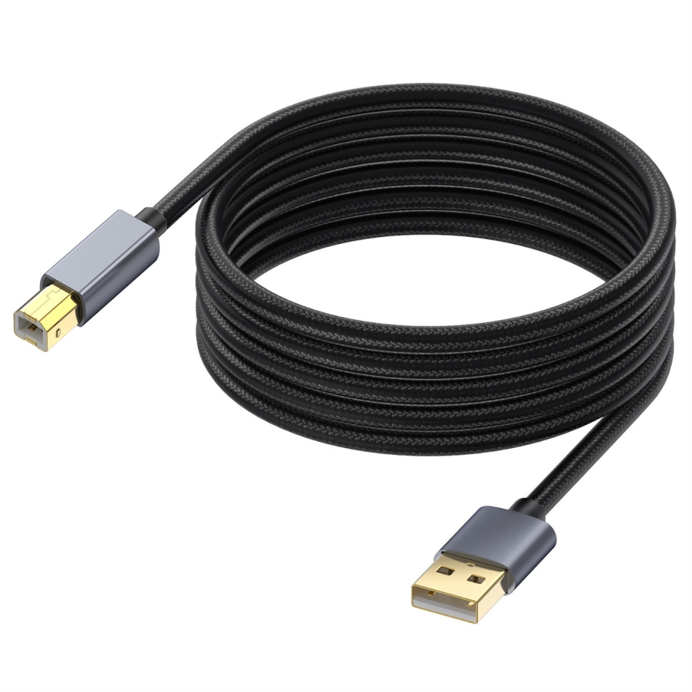 1.8M Usb Printer Cable,Usb 2.0 Type A Male To B Male Scanner Cord 4851112334080
