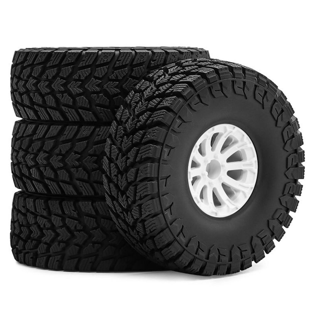 1.9Inch Rubber Rock Tyres Wheel Tires Climb For 1/10 Rc Crawler Car,A 4851112334394