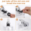 8pcs Silicone Replacement Stoppers for Slushie 3