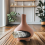 Keraaminen pidike Ornament Sage Burner Suitsukepidike Ruskea 3