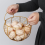 Wire Egg Basket for Gathering Fresh Eggs, Egg Holder for Countertop 5