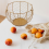 Wire Egg Basket for Gathering Fresh Eggs, Egg Holder for Countertop 6