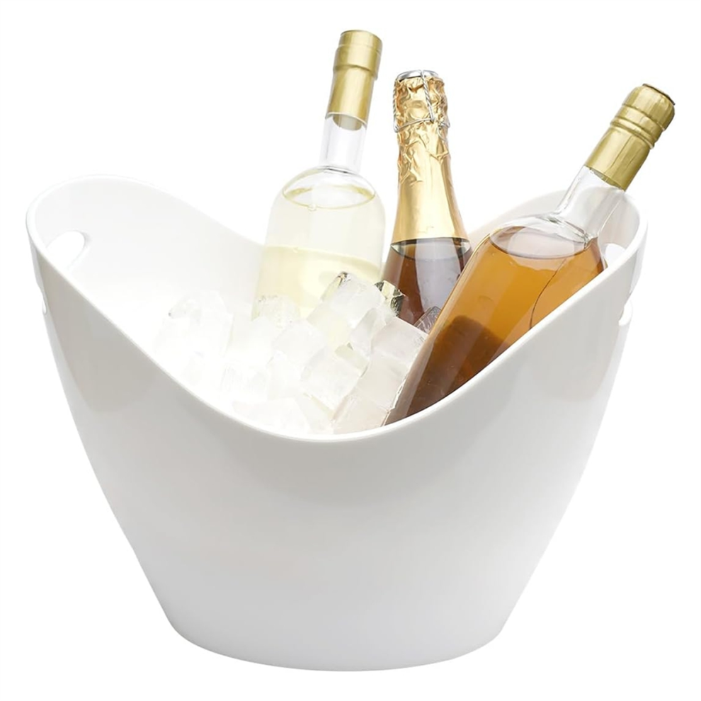 Insulated Ice Bucket for Parties 8L, Large Drink Bucket