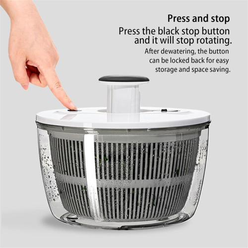 Vegetable Dryer Spinner, Fruit Dryer Spinner, Salad Spinner 2