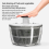 Vegetable Dryer Spinner, Fruit Dryer Spinner, Salad Spinner 4