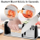 Affilacoltelli, accessori per coltelli da cucina 4 in 1 da chef 5
