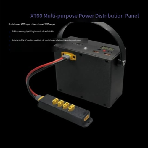 Dual-Channel Power Distribution Board Input Four-Channel Output 2