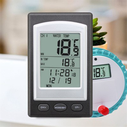 Drahtloses Poolthermometer, digitaler schwimmender Wassertemperaturmonitor 2