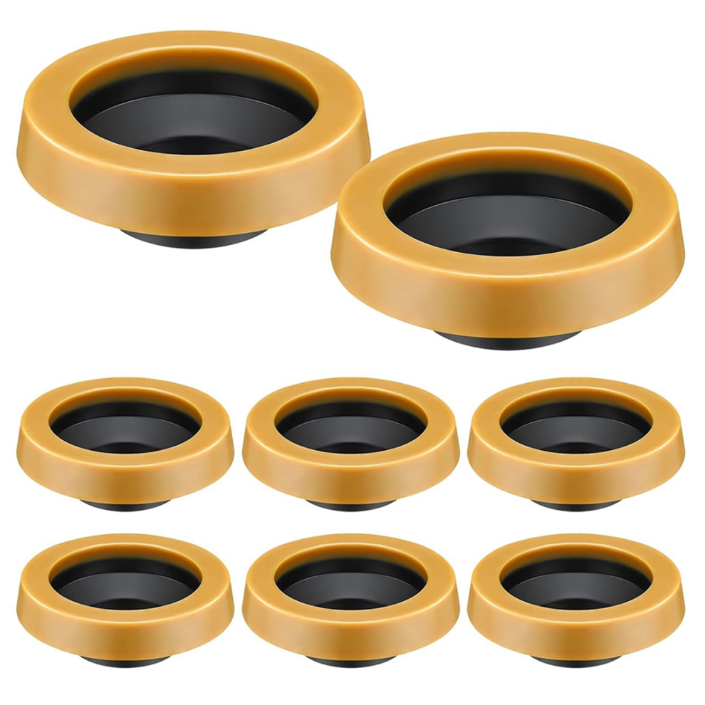 8 Pack Toilet Wax Ring Thick Toilet Bowl Wax Ring Gasket 4851112347479