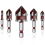 5PCS Countersink Drill Bit Set, 82 Degree HSS Counter Sink Drill Bit 7