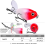 Angelköder Topwater Whopper Popper Schwimmender Wobbler 12g A 3