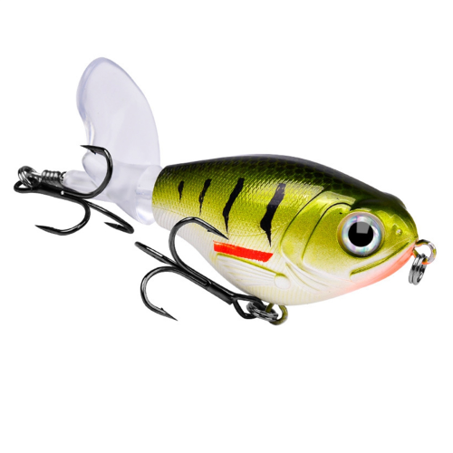 Angelköder Topwater Whopper Popper Schwimmender Wobbler 12g B