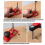 20mm Desktop Vertical Punch Spherical Handle Guide Hinge Hole 2