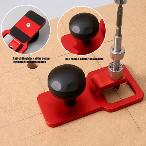 20mm Desktop Vertical Punch Spherical Handle Guide Hinge Hole 2