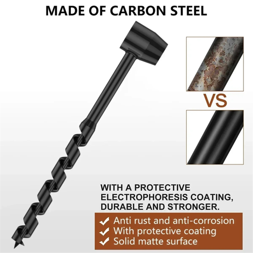 Outdoor Auger Drill Bits Camping BushcraftManual Hole Maker 2