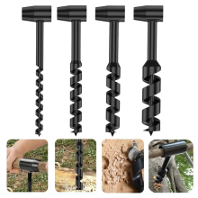 Brocas para taladro de exterior, para acampar, bushcraft, perforador manual