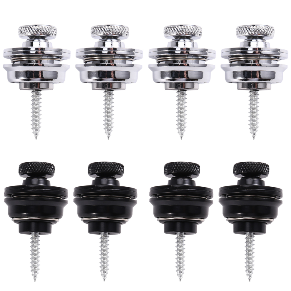 8PCS Electric Guitar Bass Non-slip Anti-drop Metal Strap-image-OPC-PJYPCDM-NEW
