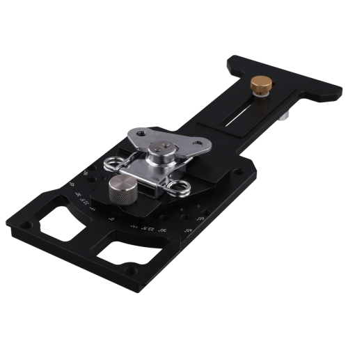 Adjustable track saw square 2