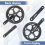 Σετ στροφάλων ποδηλάτου 170mm Universal Set Set Set Set 48T 5