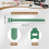 100Pcs Reusable Self-Gripping Cable Ties, 8 inch Hook and Loop Wire 2