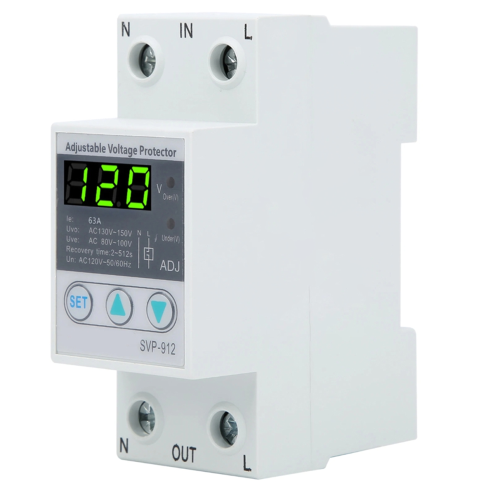 Svp912 40A 120V Ac Self Recovery Under Voltage Current Protector 4851112360027