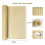 Rattan Webbing Roll, Woven Open Rattan Mesh PE Cane Webbing 5