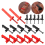 Brick Leveling Line Runner Puller Tools Black 5PCS 3
