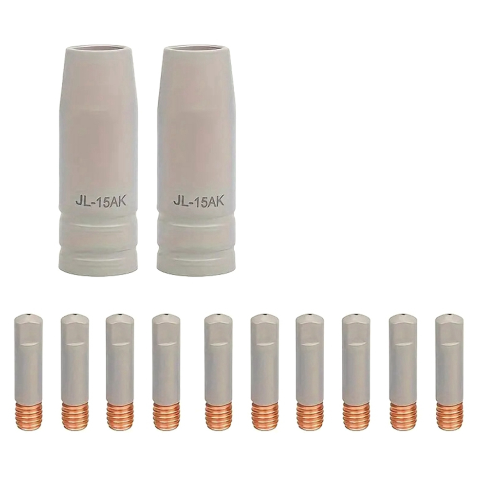 12Pcs Nozzle Tip Holder 15Ak Mig Nozzle Tip Holder Welding Kit 4851112365282