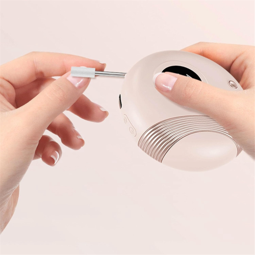 Electric Nails Cutter Nails Trimmer Nails Light Nails Cutter White 1