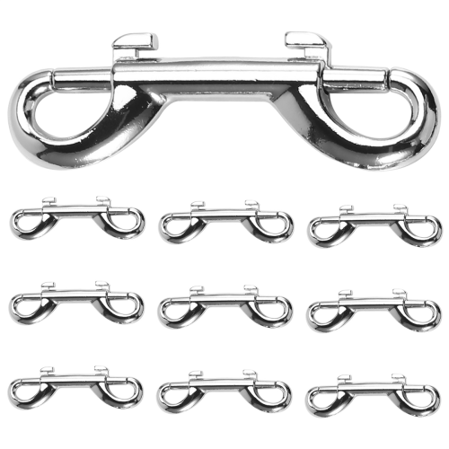 10pcs 88mm Scuba Diving Double End Bolt Snap Hook Clips 2