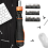 Magnetic Ratchet Screwdriver Set - , Slotted, Square, Hex Bits 5