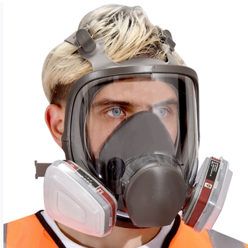 Μάσκες Survival Chemical με φίλτρο ενεργού άνθρακα για ολόκληρο το πρόσωπο, αναπνευστήρας 2