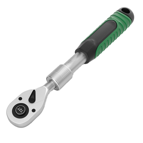 3/8In Retractable Ratchet Drive 72Tooth Socket Wrench Mechanical Tool