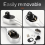 3/8In Retractable Ratchet Drive 72Tooth Socket Wrench Mechanical Tool 5