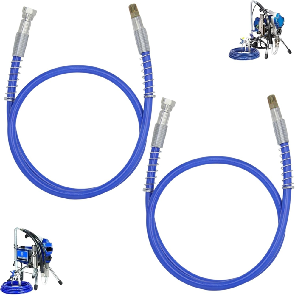 247338 Airless Whip Hose, 4Ft 3/16Inch Flexible Paint Sprayers Hose 4851112364483